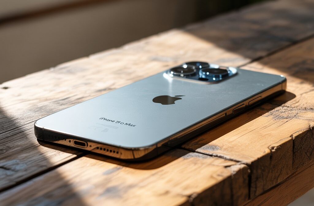 iPhone 15 Pro Max Natural Titanium, Premium dan Elegan